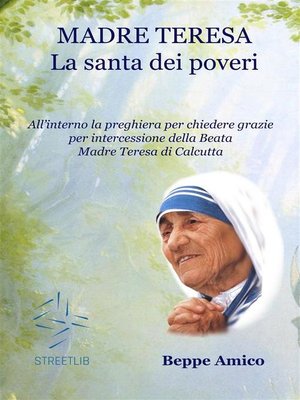 cover image of Madre Teresa--la santa dei poveri
